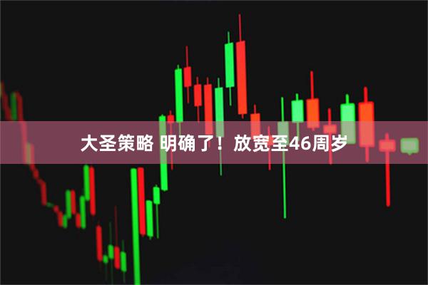 大圣策略 明确了！放宽至46周岁