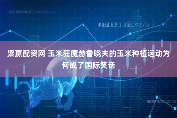 聚赢配资网 玉米狂魔赫鲁晓夫的玉米种植运动为何成了国际笑话